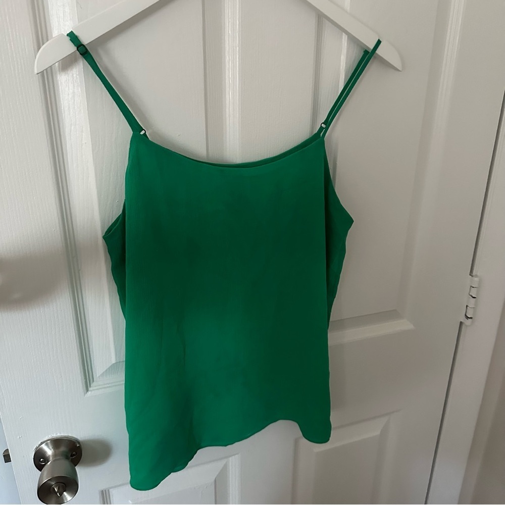 Green Flowy Camisole